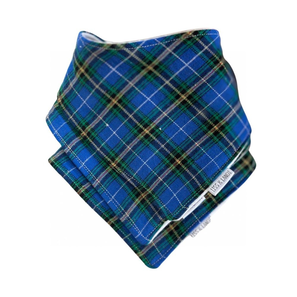 Nova Scotia Tartan Bandana Bib